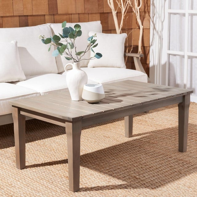 Introducing the Martinique wood patio coffee table designed to enhance your outdoor space with simple elegance. Crafted...