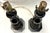 Vintage Wood Table Lamps With Gold Painted Chinoiserie Designs- A Pair For Sale - Image 14 of 15