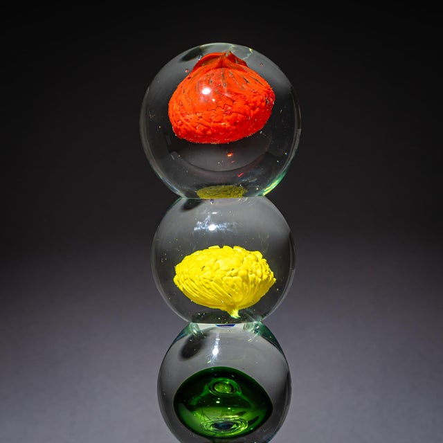Modern Hand-Blown Glass Art Object, Murano Glass, Italy, 2nd Half 20th Century For Sale - Image 3 of 7