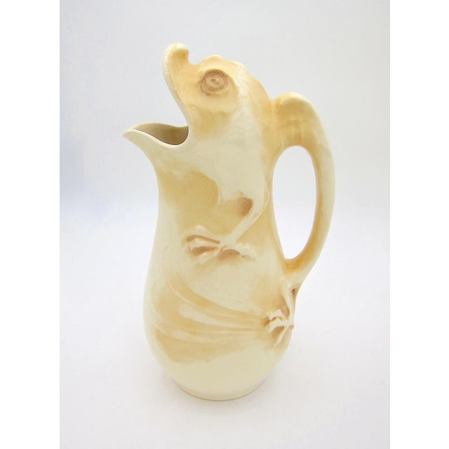 Antique Rörstrand Art Nouveau Dragon Pitcher For Sale - Image 4 of 12
