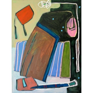 "Listen 5" Original Abstract Painting by Rebekah Andrade For Sale