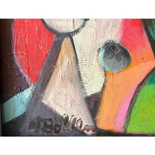 2020s Cubist Portrait Titled Michele by M. Bollen For Sale - Image 5 of 8