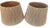 Stiffel Inverted Knife Pleated MCM Shades - A Pair For Sale - Image 13 of 18