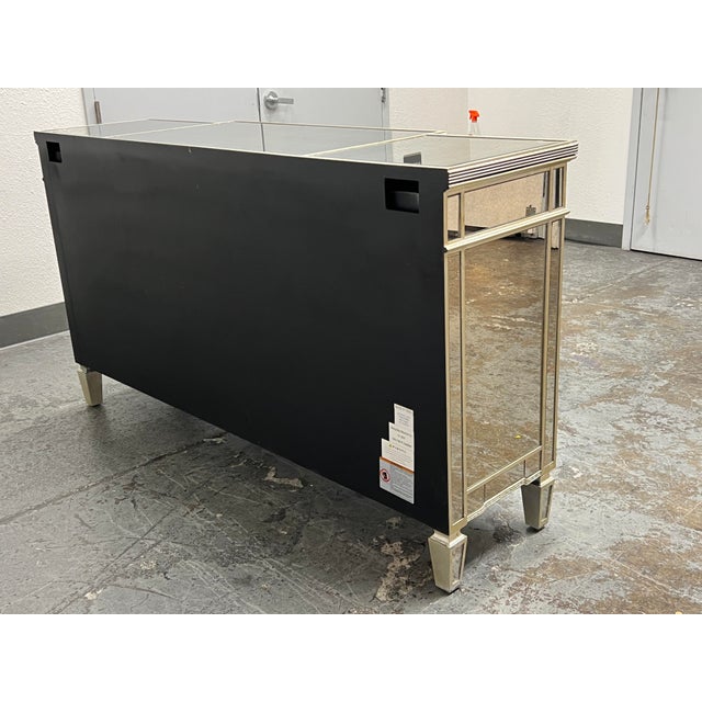 Horchow Zhong Shun Wood Art Co. Mirrored Sideboard Chairish