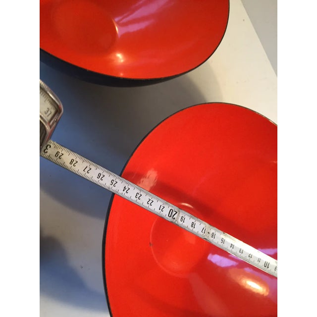 1950s Modernist Krenit Bowls by Herbert Krenchel for Torben Ørskov, 1950s, Set of 2 For Sale - Image 5 of 6