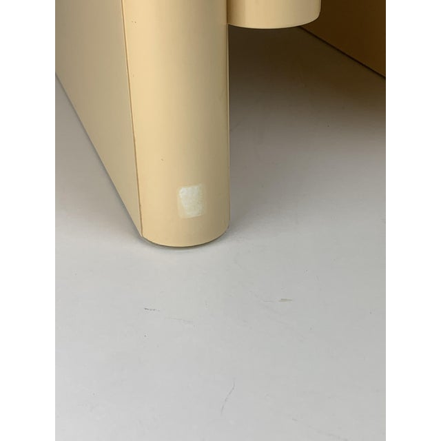 Beige Magazine Rack by Giotto Stoppino for Kartell, Italy, 1970s For Sale - Image 10 of 13