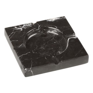 Black Marble Naya Ashtray by Nina Magon For Sale