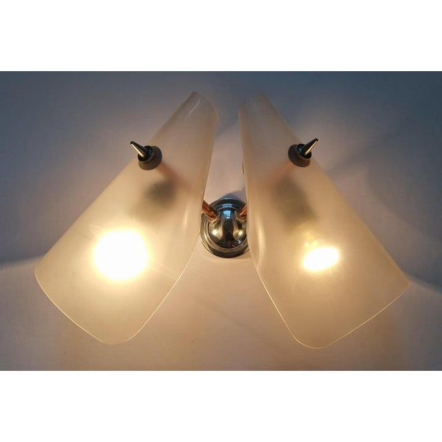 Large Mid-Century Wall Lamp in the style of Stilnovo, Italy, 1962 For Sale - Image 13 of 18