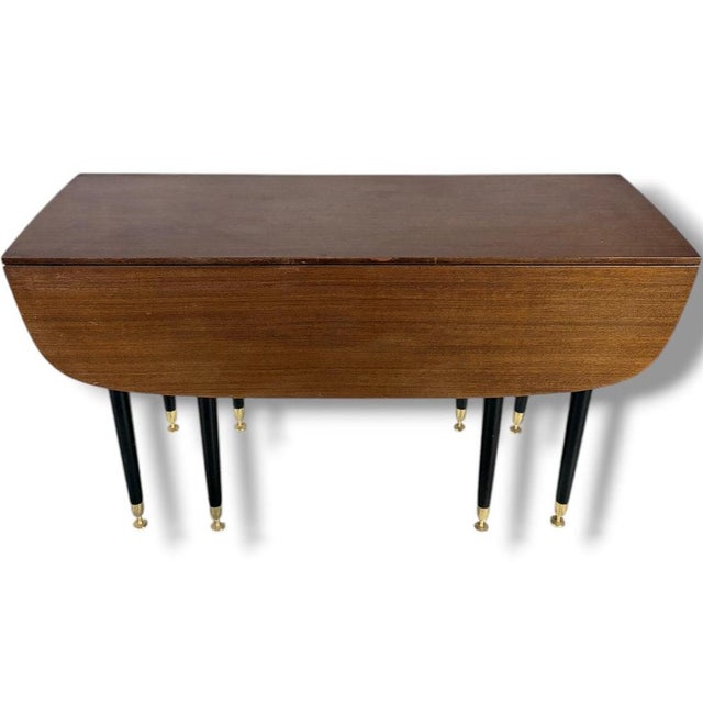 Mid-Century Drop-Leaf Spider Leg Folding Table from G Plan For Sale - Image 4 of 11