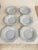 French Octagonal Earthenware Dishes, 1820, Set of 6 For Sale - Image 10 of 12