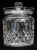 Traditional Cut Crystal Jar W/Lid For Sale - Image 3 of 5