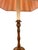 English Late 20th Century English Colefax and Fowler Style Faux Bamboo Painted Table Lamp With Custom Shade For Sale - Image 3 of 12