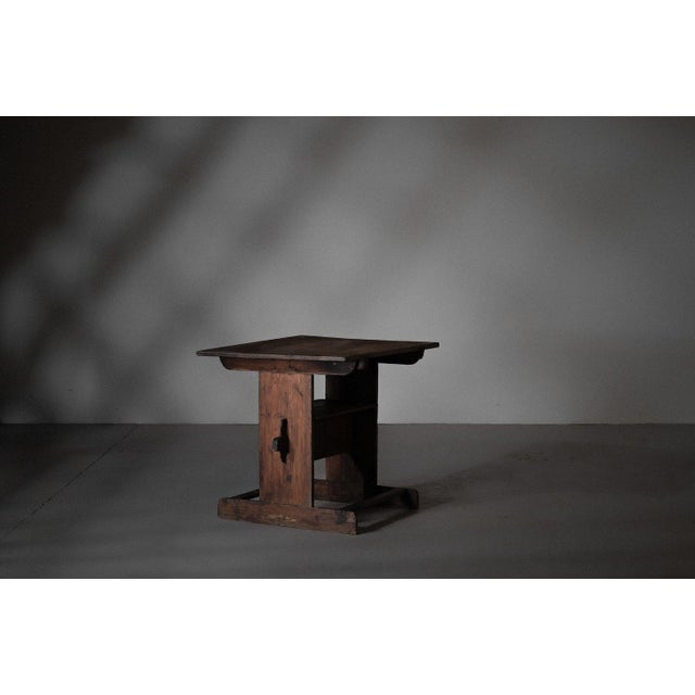 Alpine Farmhouse Table in Pine, Savoy, 1900s For Sale - Image 12 of 12
