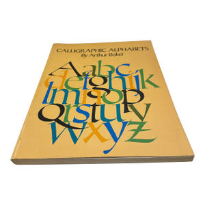 1980s Calligraphic Alphabets by Arthur Baker