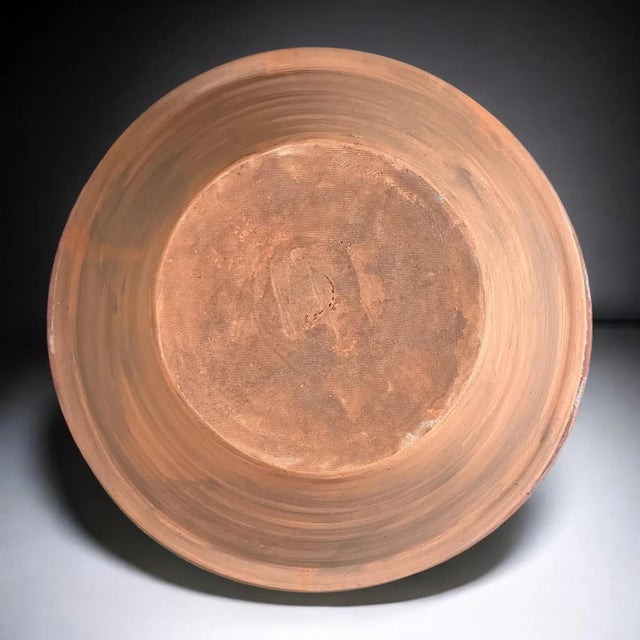 Large Spanish Fajalauza Ceramic Lebrillo Bowl For Sale - Image 6 of 7