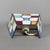 Metal Vintage Multicolored Leaded Glass Wall Lamp, 1970s For Sale - Image 7 of 11