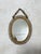 Mid-Century Modern Oval Wall Mirror in Wicker and Bamboo, 1960 For Sale - Image 3 of 7