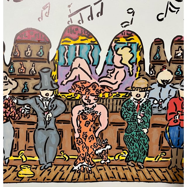 William Copley, Vintage Galerie Alexandre Iolas Ballads Poster William Copley CPLY Mourlot Litho, c. 20th century For Sale - Image 4 of 5