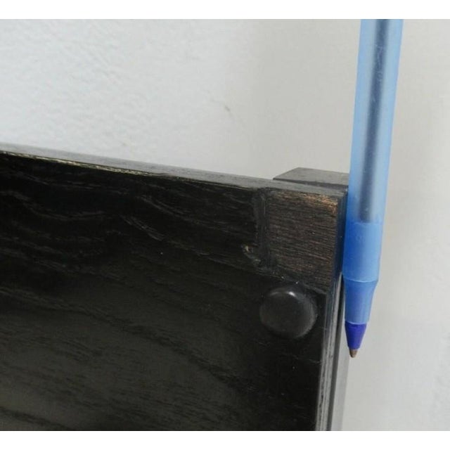 Industrial 1990s Michael Graves Design Kron Prototype Stacking Concept Chair Square Pilon For Sale - Image 3 of 14