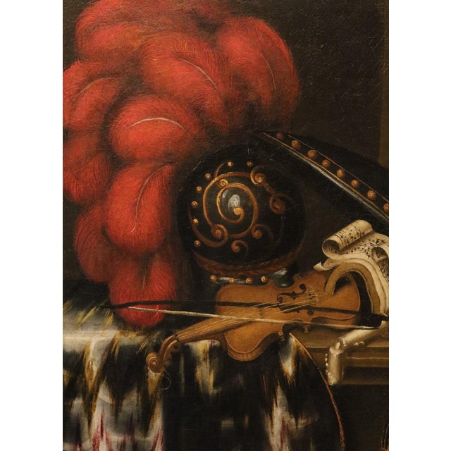 Antonio Tibaldi, Still Life, 1670, Oil on Canvas For Sale - Image 7 of 14