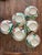 Vintage Chinese Hand-Painted Rooster Bowls - Set of 6 For Sale - Image 11 of 12