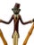Vintage Bellhop Monkey Bamboo Table Lamp For Sale - Image 4 of 12