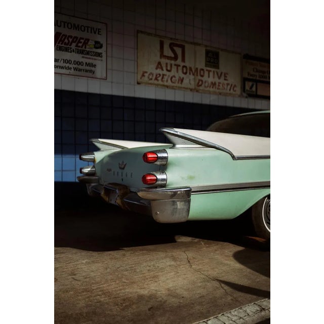 1957 Turquoise I by Jens Ochlich Print, 36" x 54" For Sale