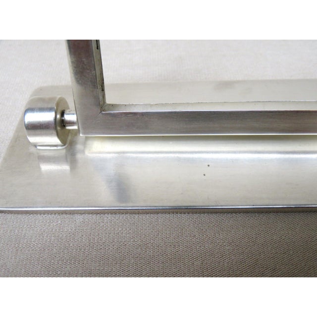 Art Deco Matte Silver-Plated Picture Frames from WMF, 1930s, Set of 2 For Sale - Image 12 of 18