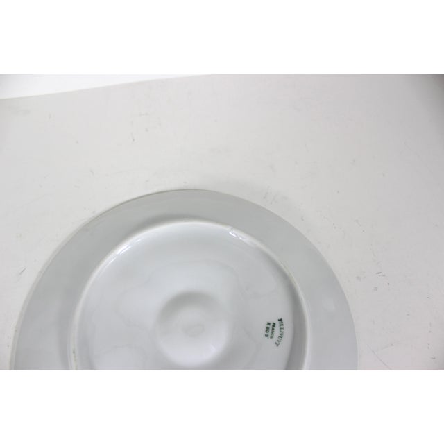 Vintage White Pillivuyt French Porcelain Oyster Plate For Sale - Image 9 of 9