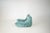 Togo Lounge Chair and Mint Velvet by Michel Ducaroy for Ligne Roset, 1973, Set of 2 For Sale - Image 9 of 18