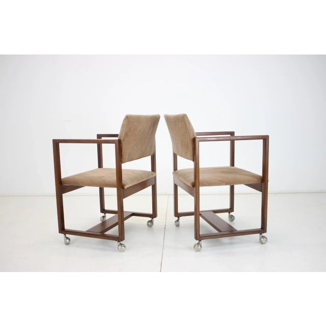 Set of Armchairs, Czechoslovakia, 1980s For Sale - Image 4 of 13