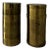 Brass Containers by Gabriella Crespi, 1970s, Set of 2 For Sale