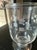 Mid-Century Modern Vintage Etched Glass Tumblers Footed Glassware - Set of 6 For Sale - Image 3 of 4