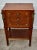 Vintage (1980s) Accent Chest has an Italian Regency Style. Made of Wood. Inlaid Exotic Woods. The Chest has Three Drawers,...