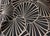 French Art Deco Birch Armchairs With Fan Motif Upholstery - Pair For Sale - Image 9 of 13