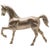 Solid Brass Standing Horse Figure For Sale - Image 10 of 10