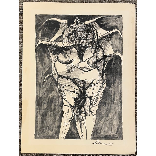 Rico LeBrun (Italian-American, 1900-1964)lithograph from Dante's Inferno. Signed and dated 1963 in the plate. Combined...