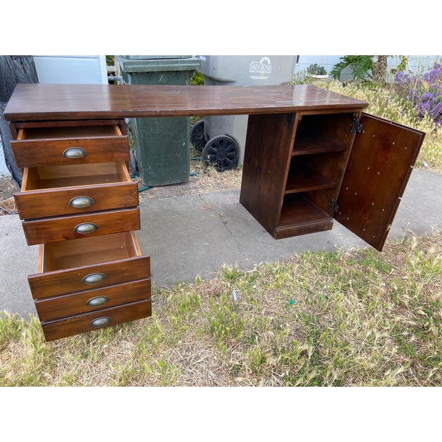 Pottery Barn Printer’s Partners Desk Chairish