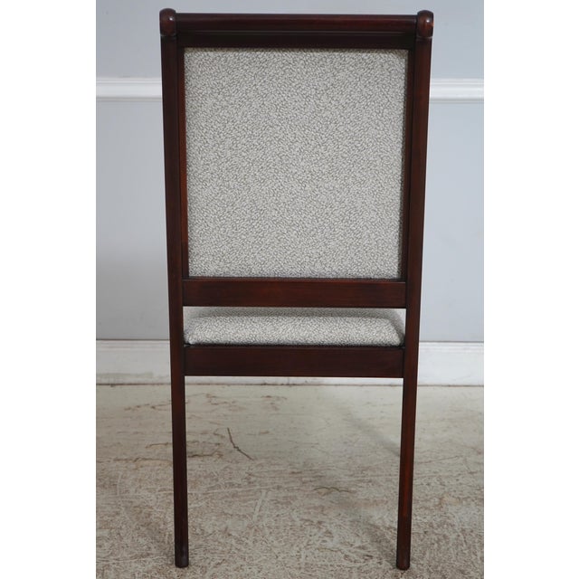 Henkel Harris Set of 8 Henkel Harris Mahogany Dining Chairs For Sale - Image 4 of 18