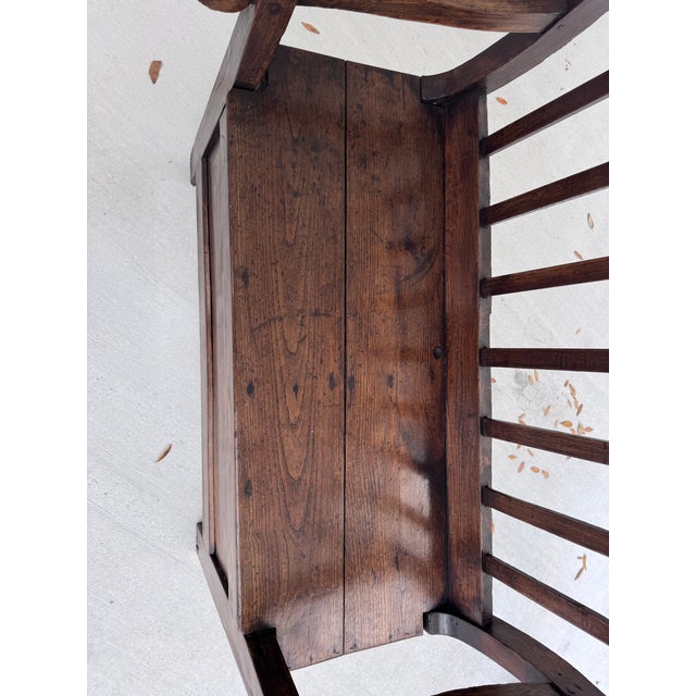 Wood 18th Century French Banc De Chimney / Fire Place Bench For Sale - Image 7 of 12