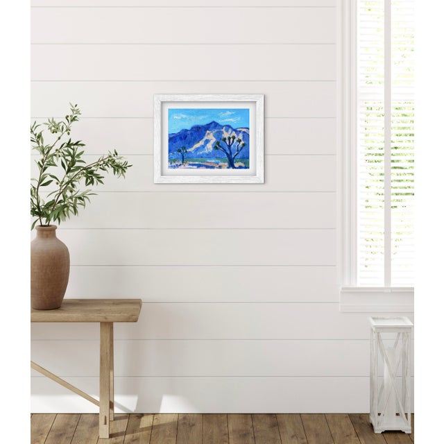 Contemporary Joshua Morning, Original Oil Painting Desertscape Landscape For Sale - Image 3 of 7