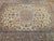 Vintage Persian Isfahan Rug, Hand-Knotted Wool & Silk, Floral Pattern, Ivory & Caramel,7x10 For Sale - Image 15 of 15