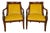 Empire Style Mahogany Armchairs with Dolphin Motifs, 1800s, Set of 2 For Sale