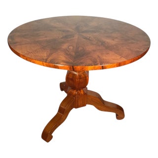 Biedermeier Walnut Table, Germany, 1820 For Sale