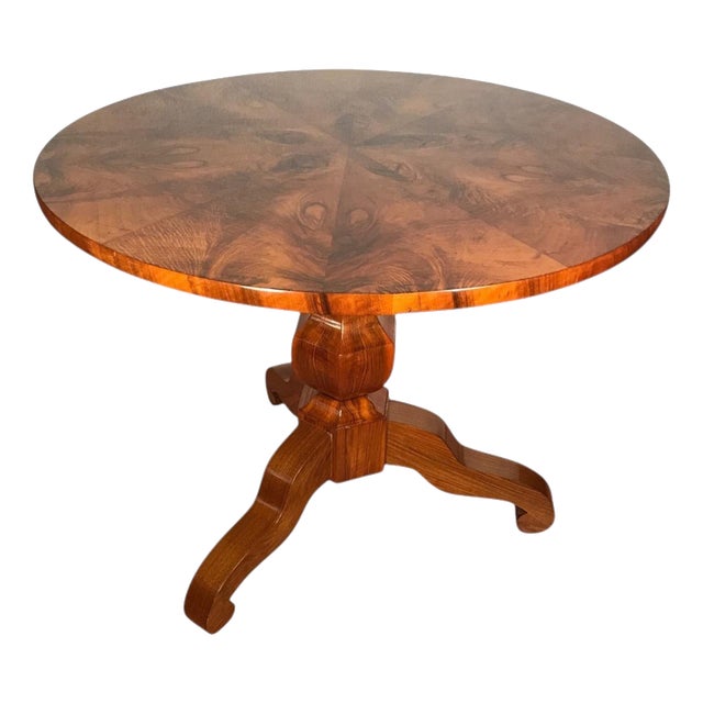 Biedermeier Walnut Table, Germany, 1820 For Sale
