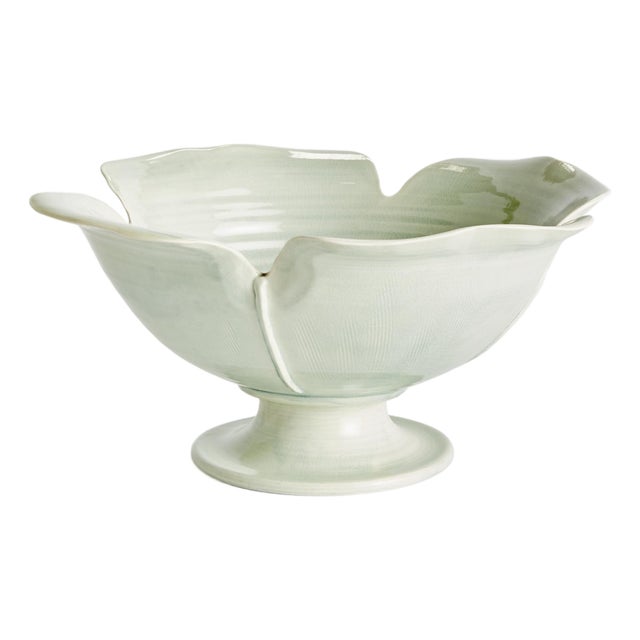 Petalo Decorative Footed Bowl For Sale