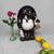 Large Shōwa Shigaraki Earthenware Decorative Tanuki Figure, Japan, 1960s For Sale - Image 9 of 12
