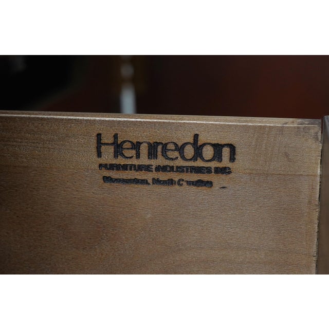Henredon Dome Top Mahogany China Cabinet For Sale - Image 18 of 18
