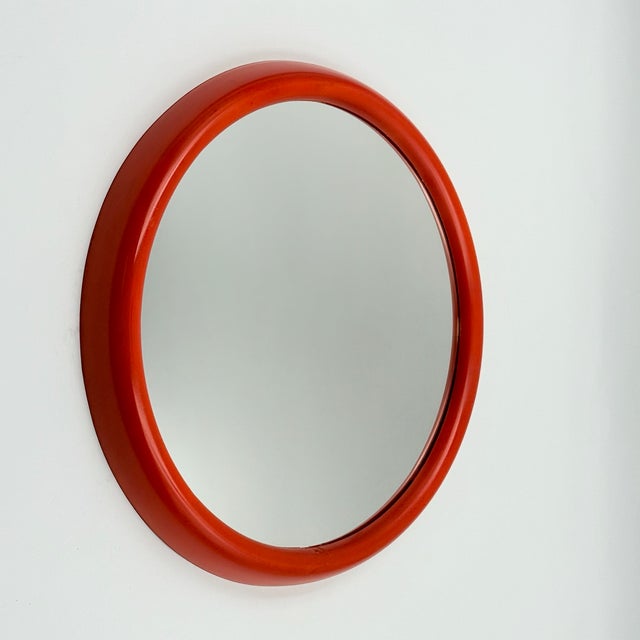 Round Mirage Mirror by Arnaldo Radaelli, 1970s For Sale - Image 11 of 11