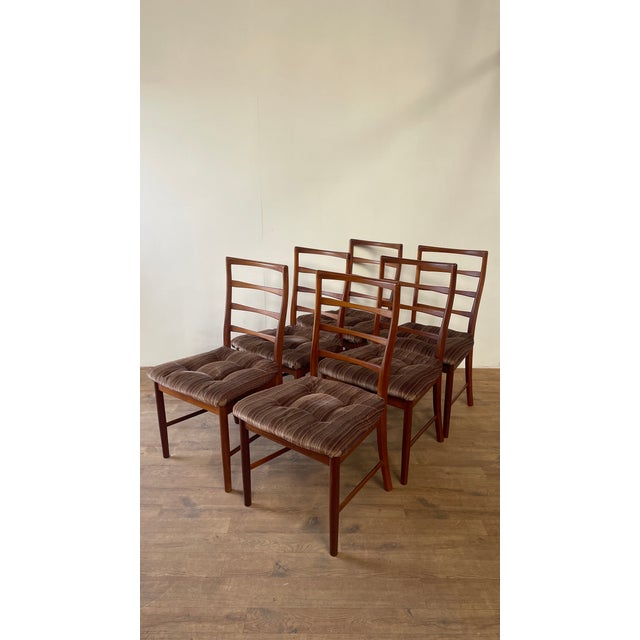 Mid-Century Modern Teak Dining Chairs by A.H. McIntosh, 1960s, Set of 6 For Sale - Image 14 of 14